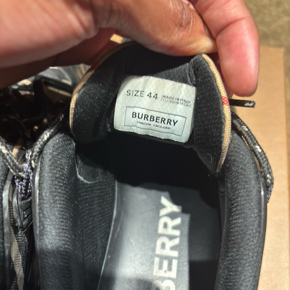 Burberry Arthur Archive Sneakers – Beige/Black – Men’s Size 11 (EU 44) - Picture 8 of 10